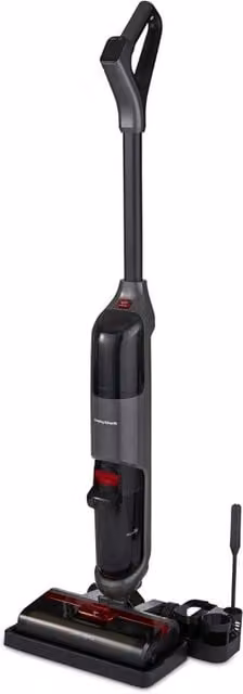 Morphy Richards MRXCOMPLETEPRO Wet and Dry Hard Floor Cleaner with Self-Cleaning Dock, Black