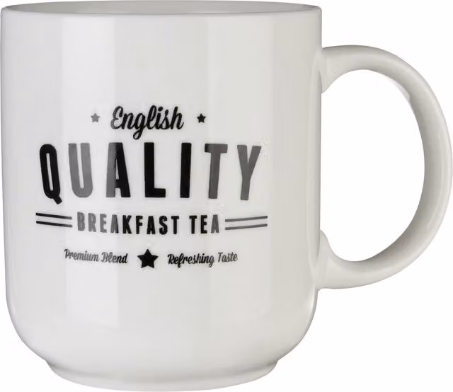 Orsina White Bone China Tea Mug – 1