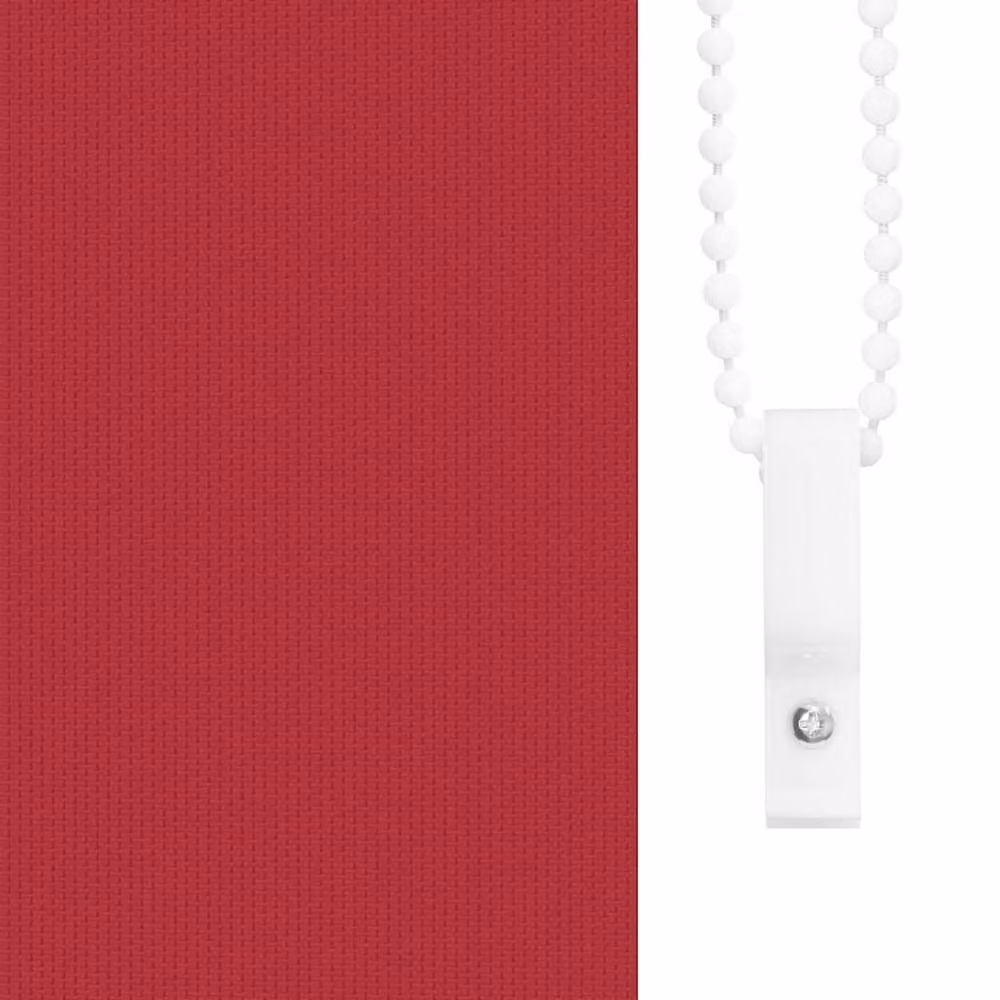 Berkfield Home Thermal Insulating Blackout Roller Blind, Red, W: 120 cm, H: 175 cm – 4