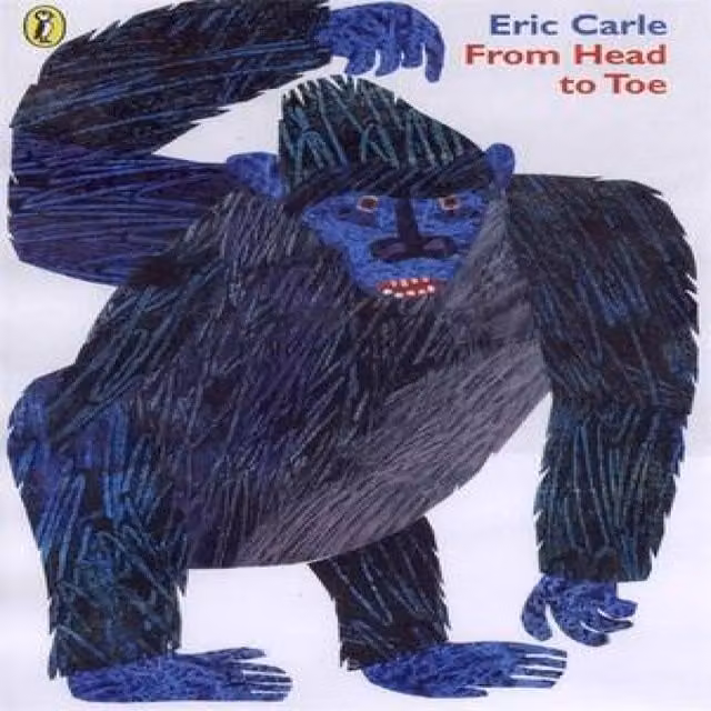 Eric Carle From Head to Toe Multicolour Paperback Book
