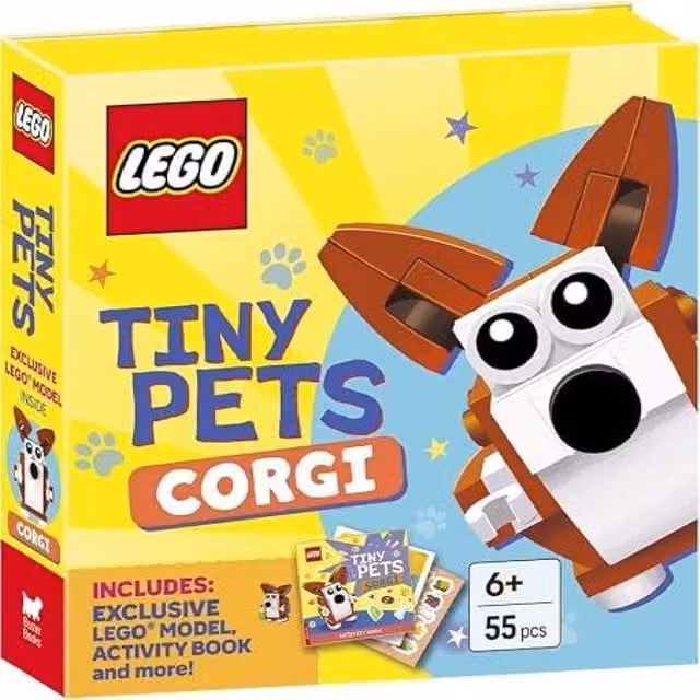 Buster Books Hardback Book with Exclusive Corgi Mini-Build, Multicolour