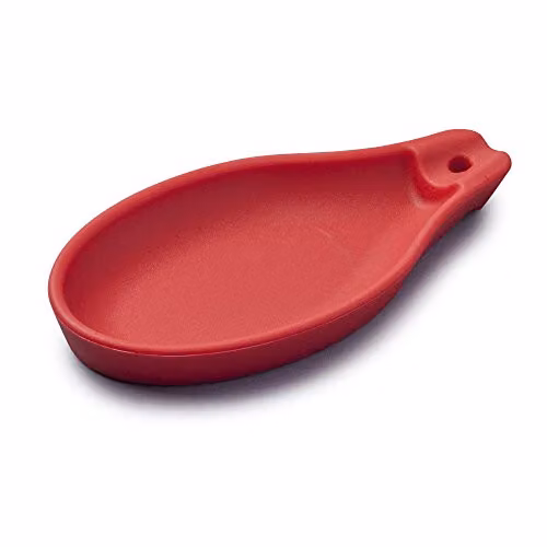 Zeal Red Silicone Oval Spoon Rest – 1