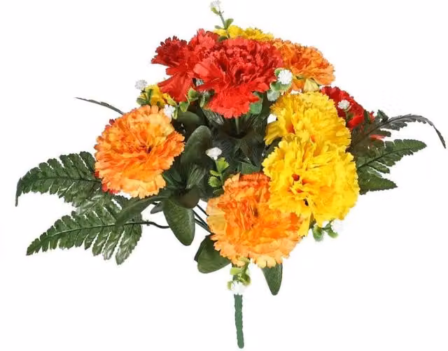 KDMD Orange Pembroke Carnation Bunch