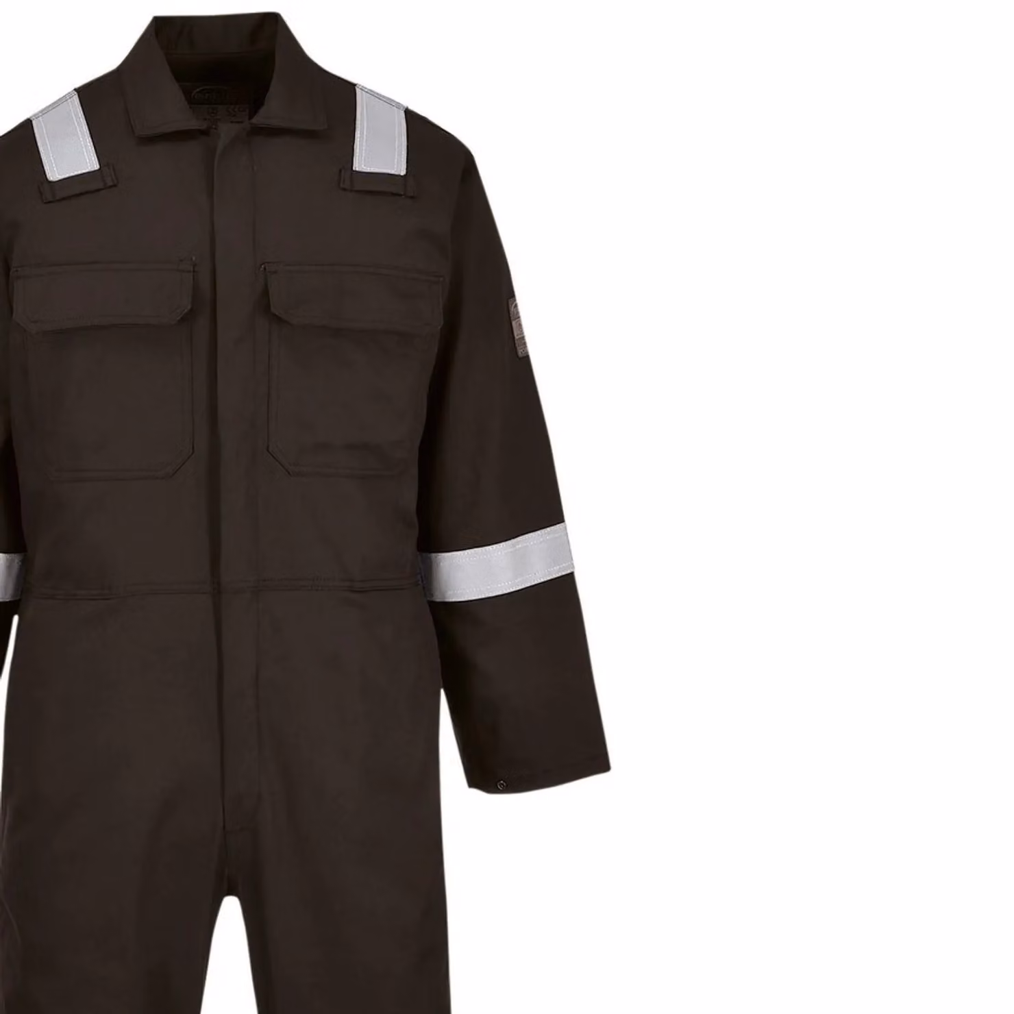 Portwest Bizweld Iona Work Overall Coverall in Black, Size: XL – 2
