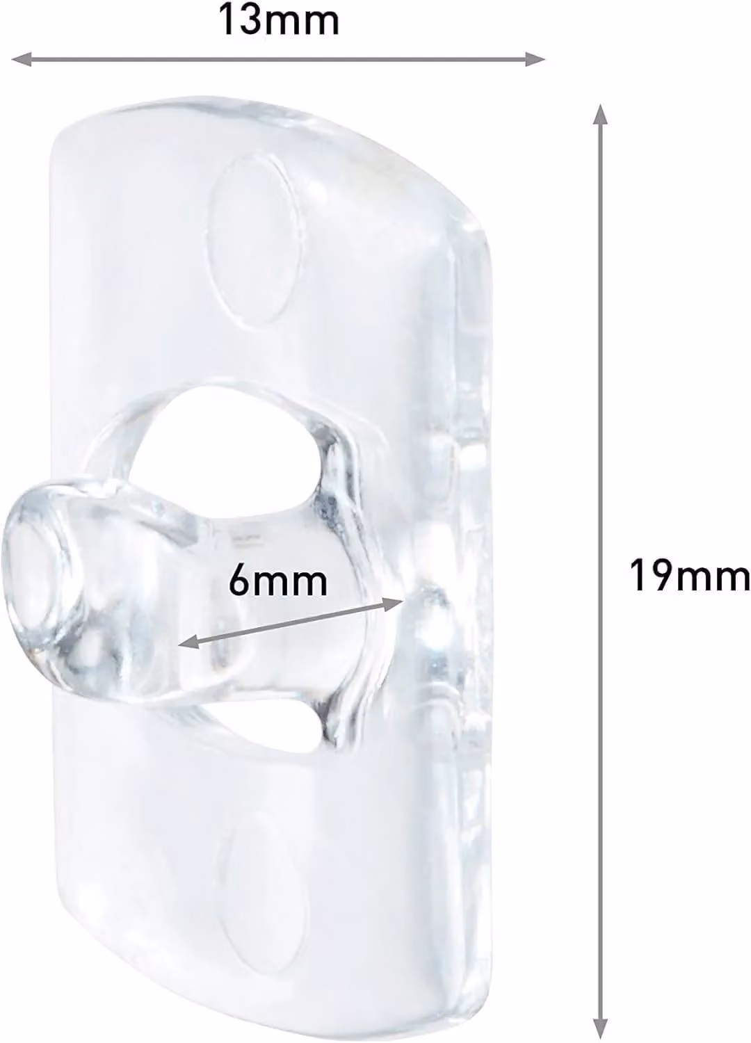 3M Command Clear Decorating Clips Value Pack in White and Transparent – 2