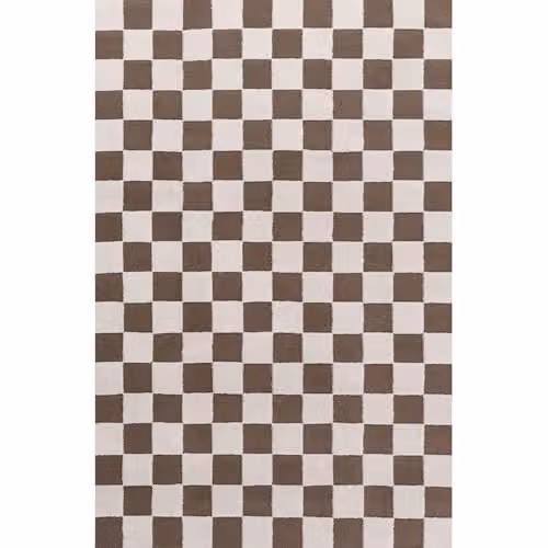 THE RUGS Loft Collection Modern Striped Living Room Area Rug in Brown and Beige, W: 80 cm, L: 150 cm – 3