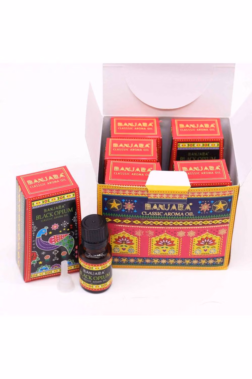 KDMD Banjara Indian Fragrance Oil Black Opium Scent, 10ml, Black and Multicolour Floral Unisex Oil – 2