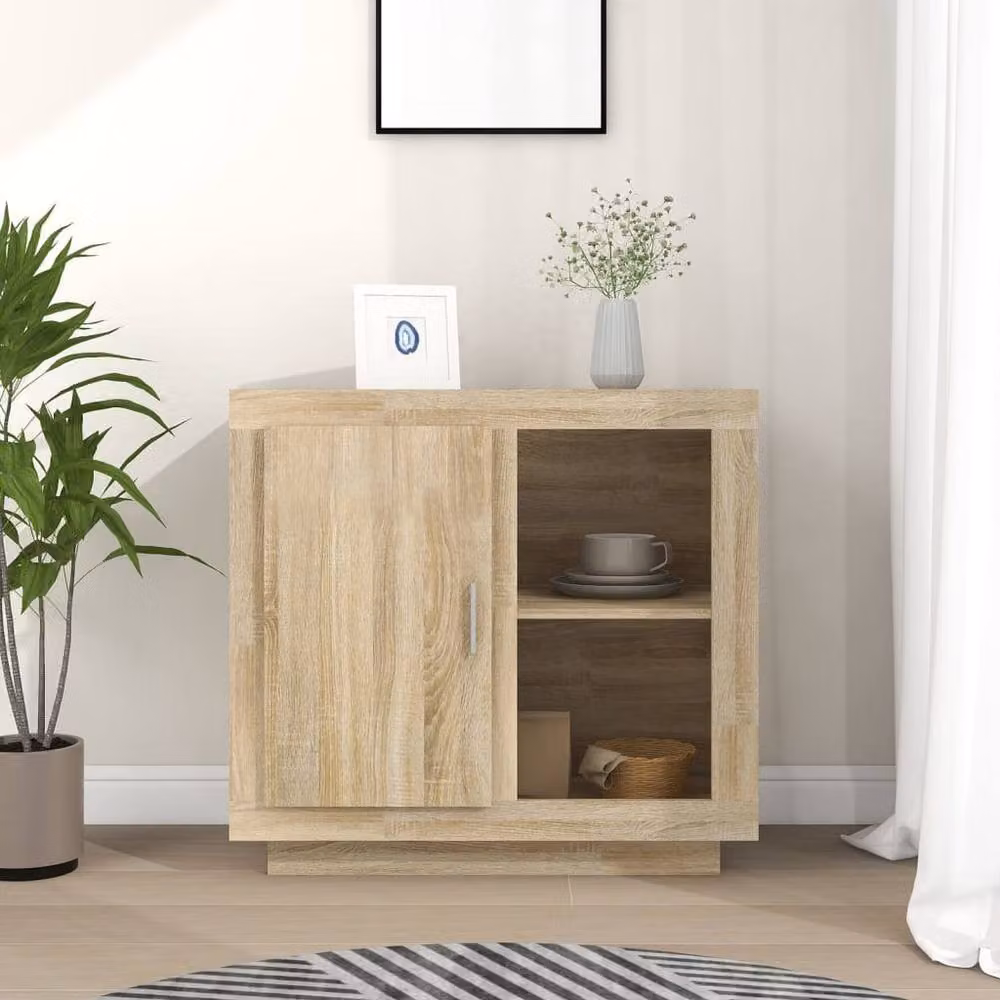 Berkfield Home Sonoma Oak Sideboard in Light Tan – 2