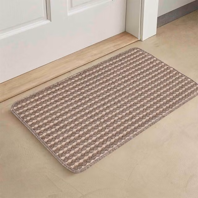 Desire Rugs Eden Non Slip Washable Dirt Trapper Indoor Doormat, Beige, W: 40 cm, D: 60 cm