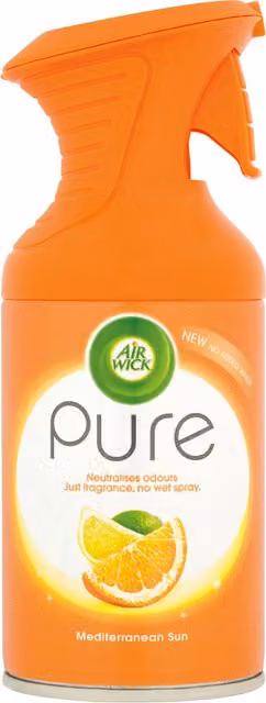 Airwick Pure Air Freshener Mediterranean Sun Orange 250ml