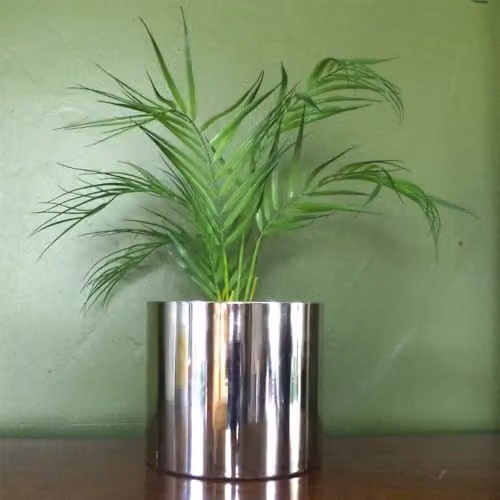 Leaf Design UK Realistic Green Artificial Palm Tree Tabletop Plant – 6