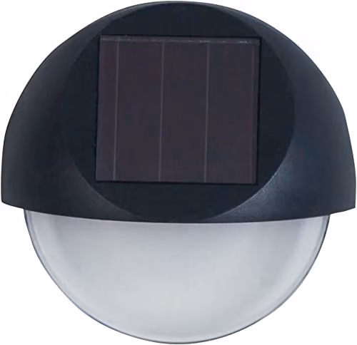 Luxform Lighting Solar LED Ivy Outdoor Garden Fence and Wall Light, Black, 4 Pack – 2