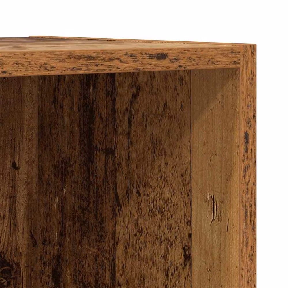 Berkfield Home Modern TV Cabinet in Brown, W/D/H: 37 x 37 x 142.5 cm – 3