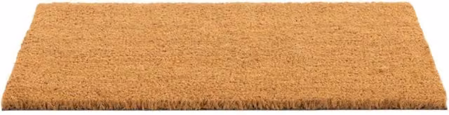 Sentry No 3 Non-Slip Coir Mat with Rubber Backing, Brown, W: 45.72 cm x D: 76.2 cm