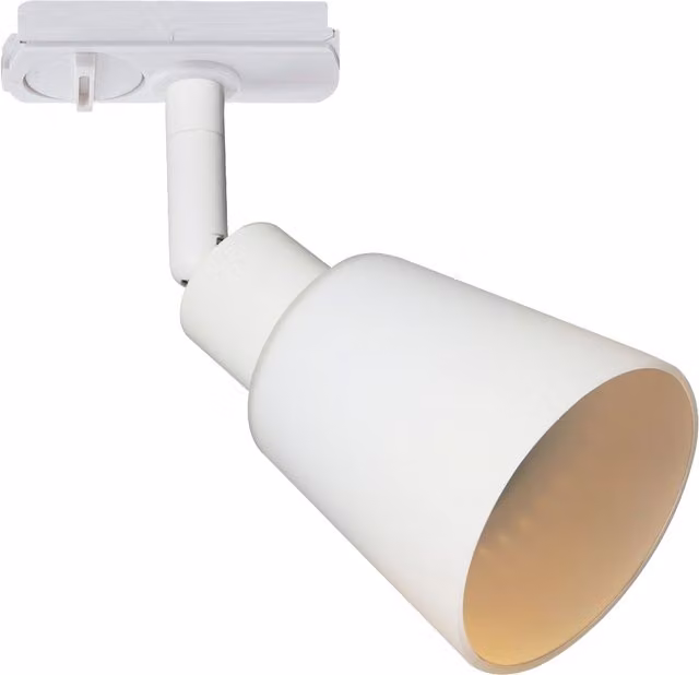 Nordlux White Metal and Glass GU10 Track Lighting for Kitchen or Hallway
