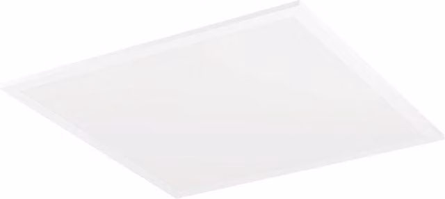 Loops Modern White Square LED Ceiling Light with Bulb Included