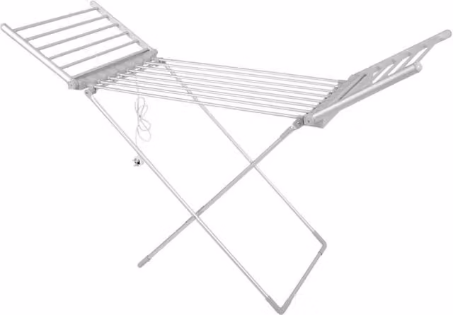 SPETLEK Electric Heated Clothes Dryer in Silver