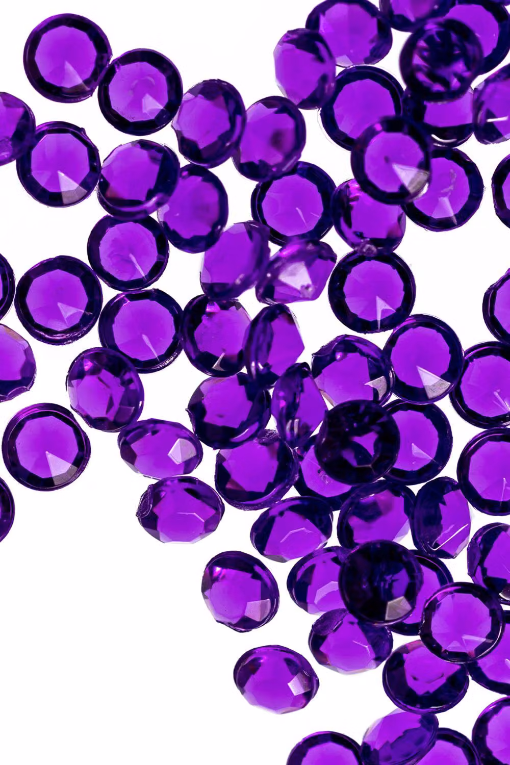 Neel Blue Purple Acrylic Rhinestone Round Table Confetti Scatters, 4000 Pieces – 3