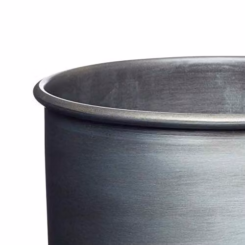 KitchenCraft Industrial Vintage-Style Metal Utensil Holder, Grey, W: 13.5 cm, D: 14.5 cm – 4