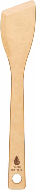Natural Elements Wood Fibre Scraper Spatula in Brown