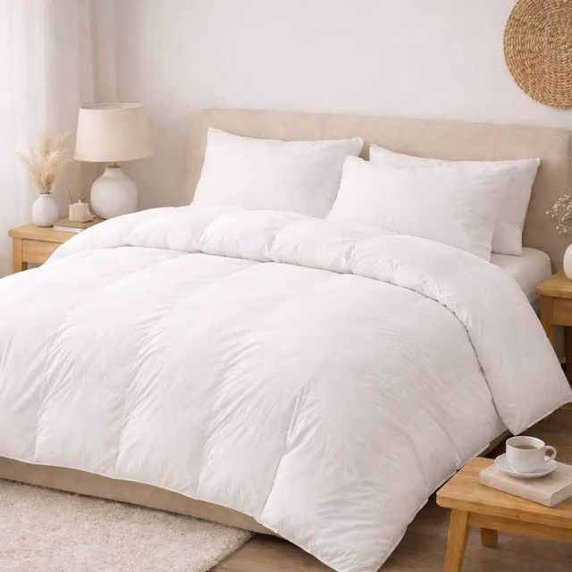 Silentnight Cooler Summer King Size Duvet, 4.5 Tog Lightweight, White