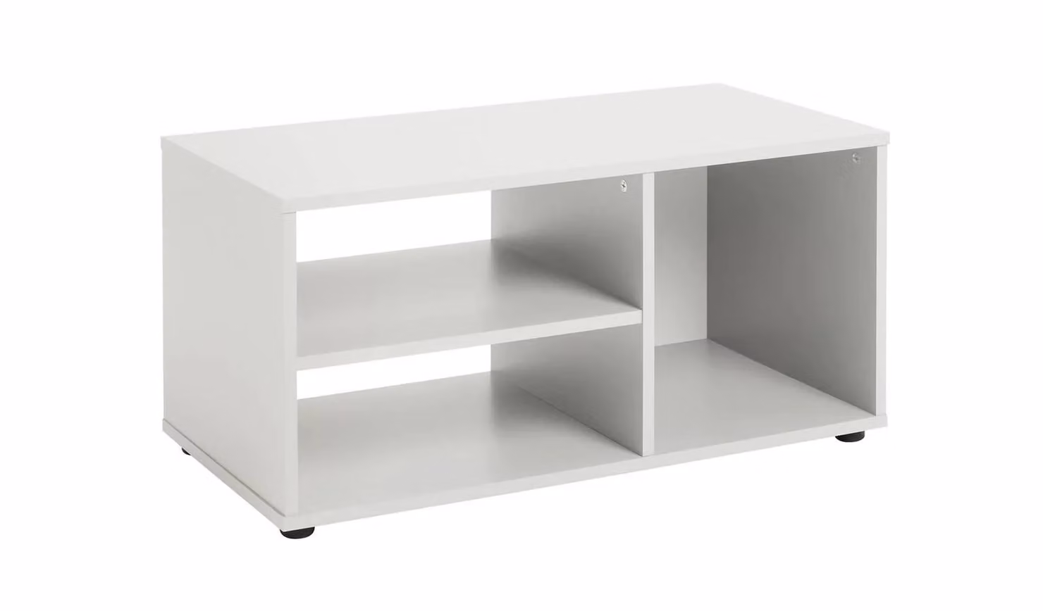 Malibu White Modern Matt TV Unit Media Stand and Storage Cabinet W/D/H: 120 x 40 x 39.6 cm