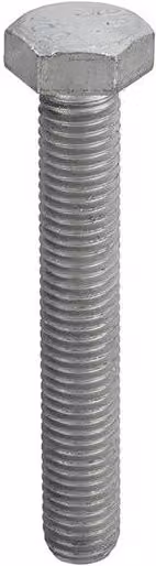 Unifix Grade 8.8 Galvanised Silver Hex Socket Setscrews M20 x 40 mm