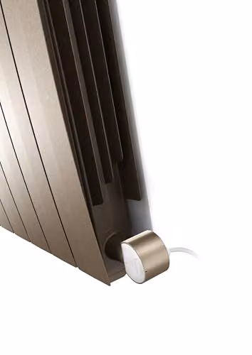Terma Bergamo E Electric Radiator with Wifi and App Control, Quartz Mocha, W/H: 80 x 59 cm, 1.2 kW – 4