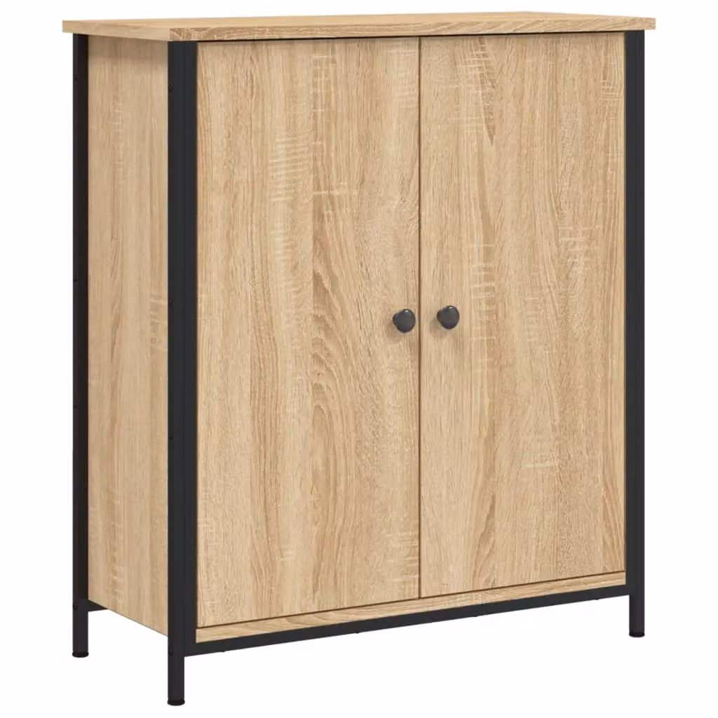 Berkfield Home Sonoma Oak Sideboard in Brown, W/D/H: 70 x 30 x 80 cm – 2
