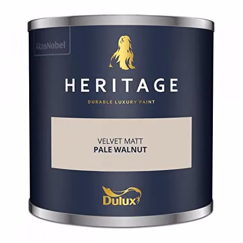 Dulux Trade Heritage Velvet Matt Emulsion Pale Walnut, 1 l – 3
