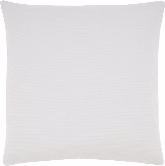 Murmur Hush Organic Cotton Percale Square Pillowcase in Grey – 2