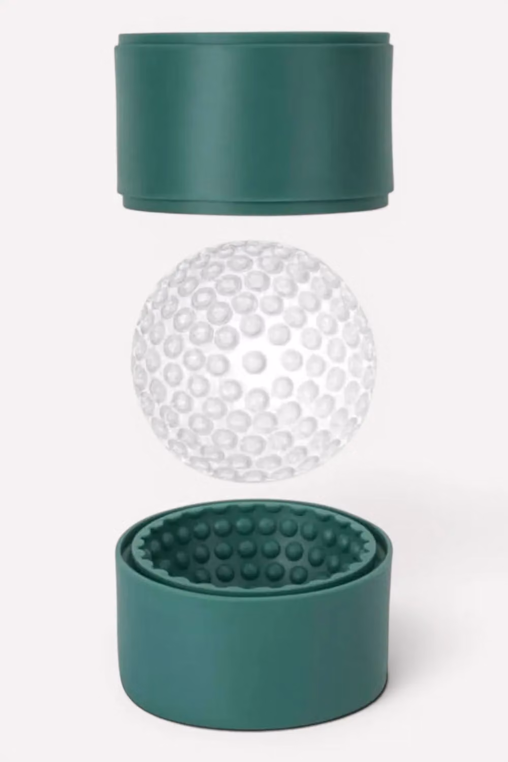Kikkerland Reusable Golf Ball Ice Moulds, Set of 2, Green – 3
