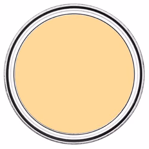 Rust-Oleum Matt Yellow Chalky Wall Paint, 2.5L – 3