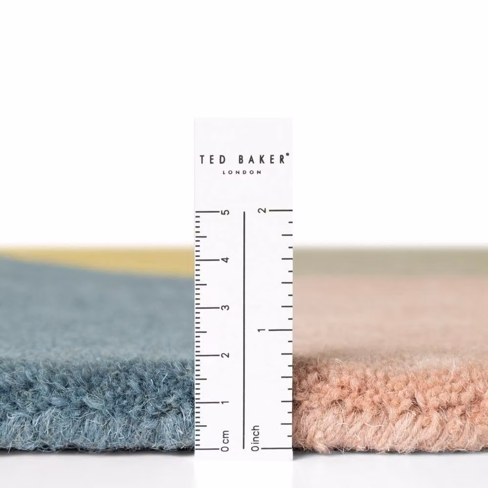 Ted Baker Cecil Abstract Multicolour Hand Knotted Wool and Cotton Rug W: 200 cm, D: 290 cm – 2