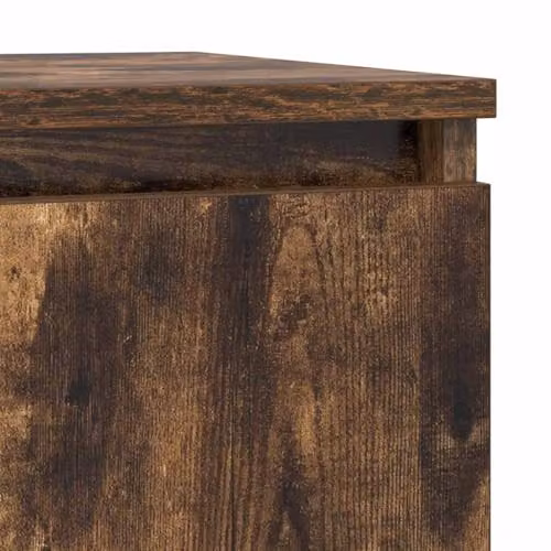 vidaXL Sideboard in Brown Smoked Oak, W/D/H: 57 x 34 x 76 cm – 3
