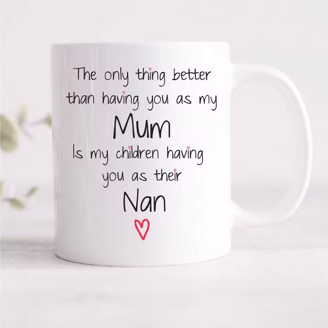 60 Second Makeover Women's Mum Nan to My Children Ceramic Mug in White