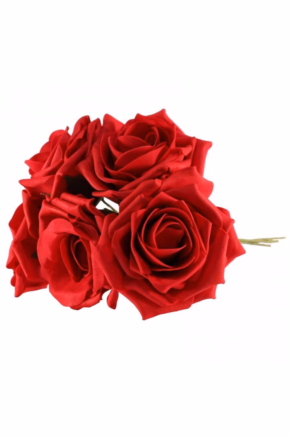 KDMD 2 Pack of Red Foam Open Tea Roses – 3