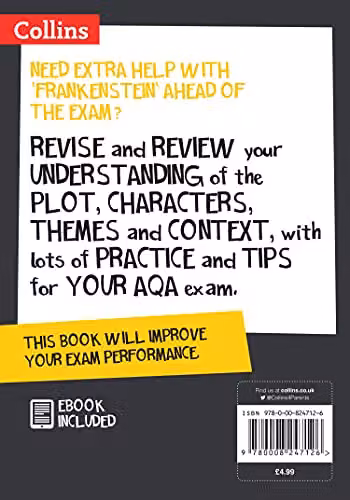 Collins GCSE Frankenstein AQA 9-1 English Literature Text Guide Paperback – 2