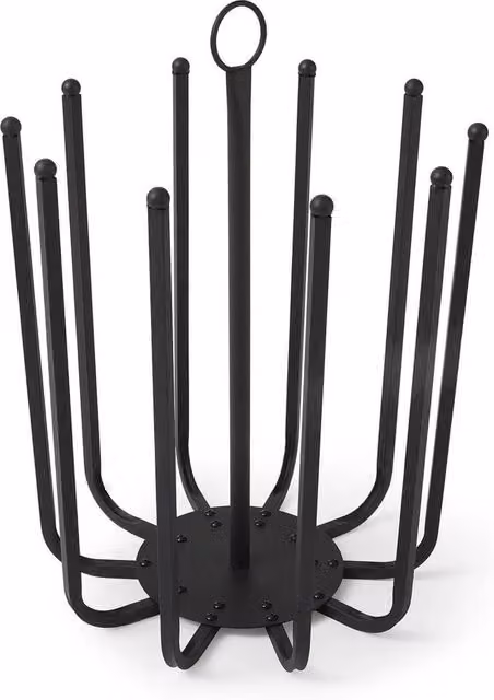 Kelvenix Black Metal Welly Holder Stand for 5 Pairs of Shoes – 1