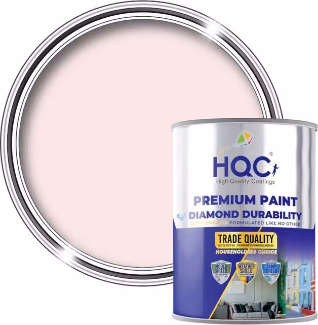 HQC PAINTS Exterior Wall Insulating Masonry Paint, Pink, 10L