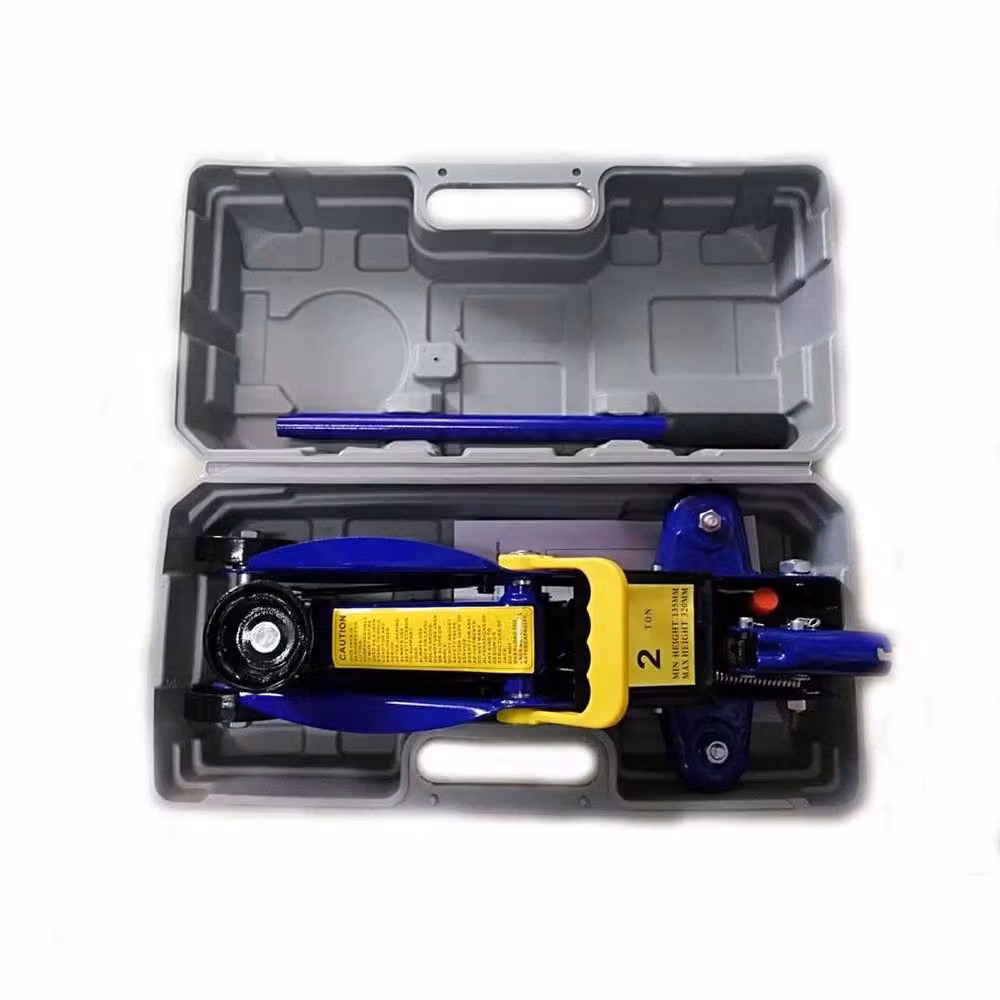 Nestlune 2 Tonne Heavy Duty Hydraulic Floor Trolley Jack in Blue, W: 1000 cm, D: 52 cm – 4