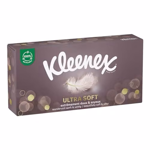 Kleenex Ultra-Soft Tissues, 24 Boxes of 64 Tissues, White and Multicolour – 2