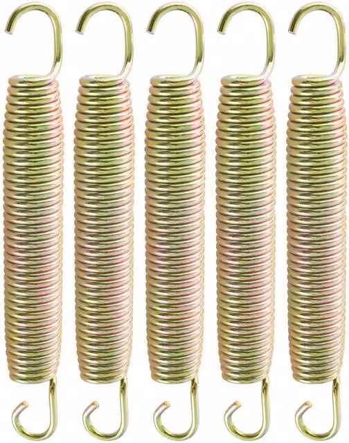 Arebos Gold Stainless Steel Trampoline Spiral Replacement Springs