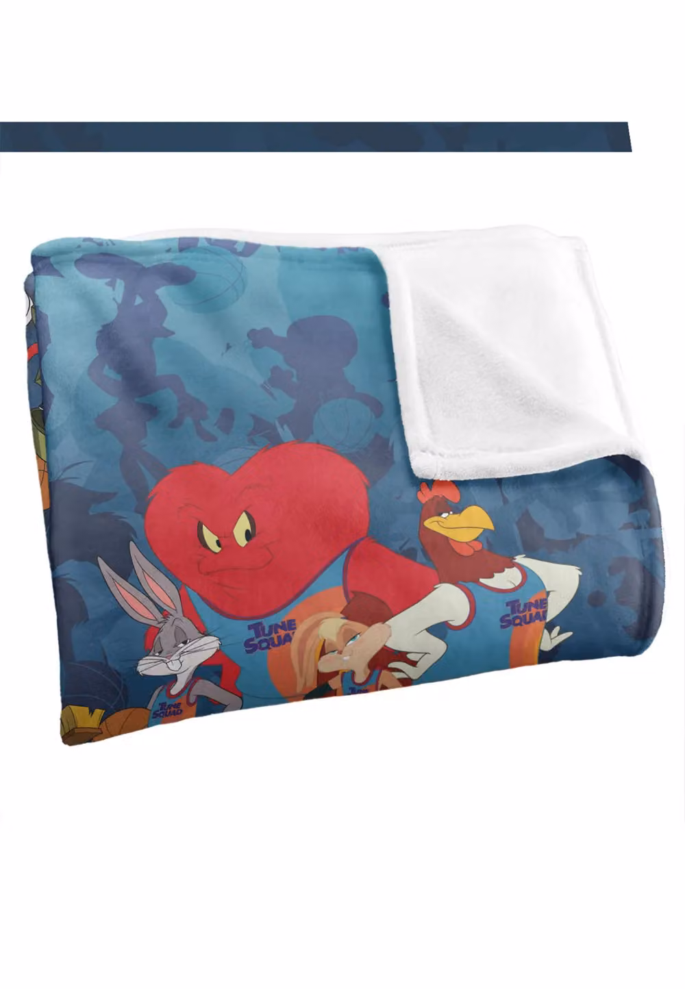 Warner Brothers Space Jam New Legacy Toon Squad Silky Touch Super Soft Throw Blanket in White, W/D: 127.0 x 152.4 cm – 3