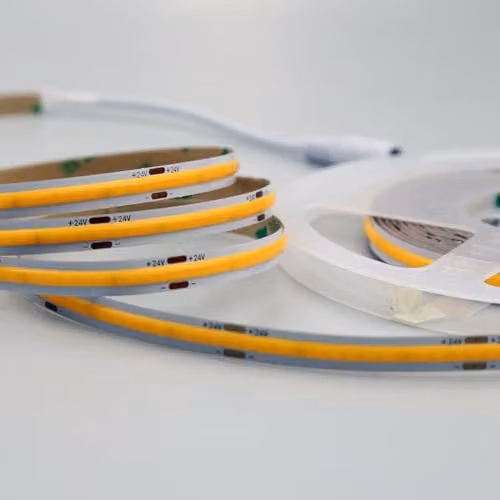 ENERJ 24V COB LED Strip Light, 5m Roll, Cool White 6000K, IP65 Waterproof, Self-Adhesive and Cuttable