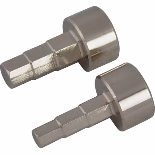 Monument Grip+ T2 Two Triple Step 8-13mm Monobloc Spanner Hex Fittings in Silver
