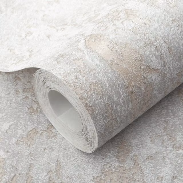 Erismann Abstract Industrial Non-Woven Wallpaper in Beige and Brown