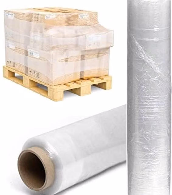 Groundlevel Extra Strong Pallet Shrink Wrap Film, Transparent, 400g