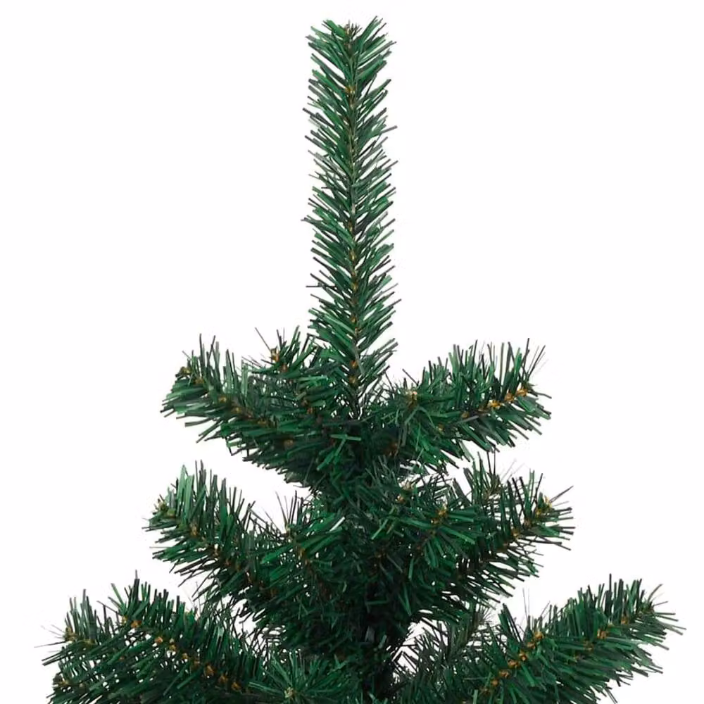 Berkfield Home Swirl Pre-lit Tabletop Christmas Tree in Green, Height: 120 cm – 5