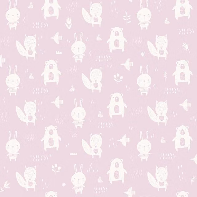 Muriva Pink Animal Print Bedroom Decor